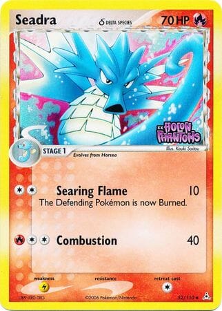 Seadra (52/110) (Delta Species) (Stamped) [EX: Holon Phantoms] Pokemon Single Pokémon  | Multizone: Comics And Games