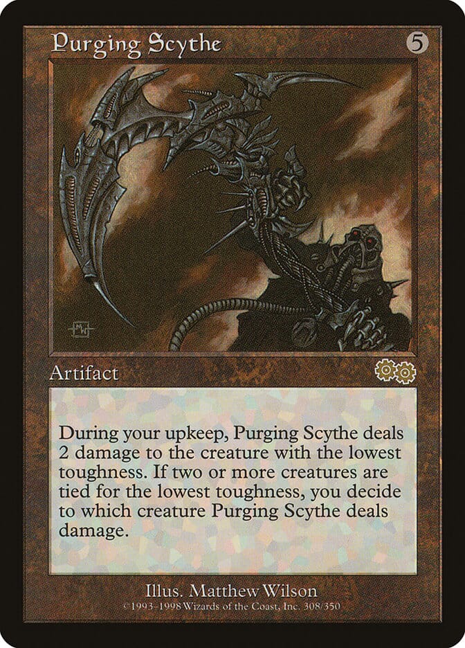 Purging Scythe [Urza's Saga] MTG Single Magic: The Gathering  | Multizone: Comics And Games