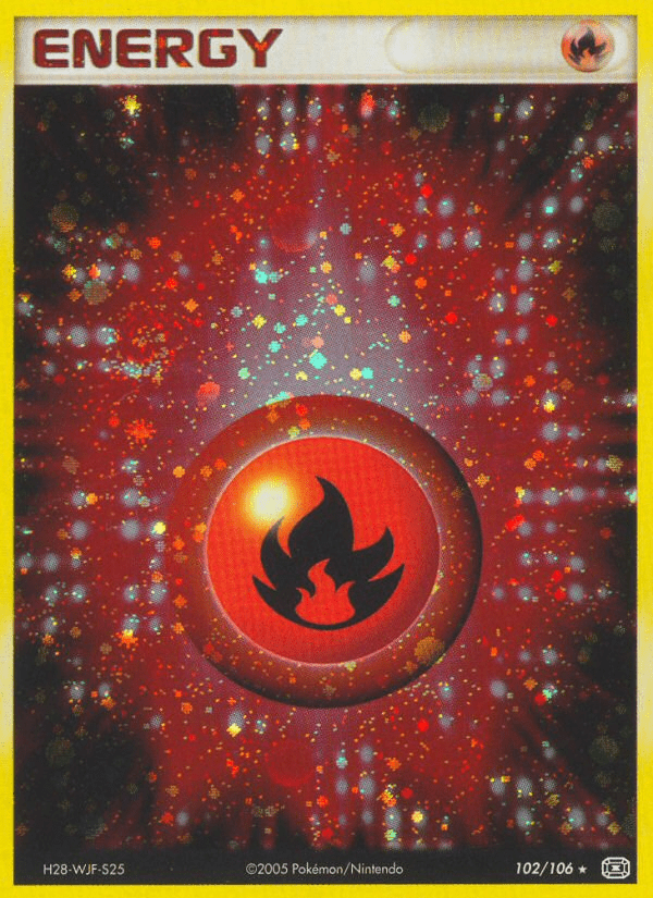 Fire Energy (102/106) [EX: Emerald] Pokemon Single Pokémon  | Multizone: Comics And Games