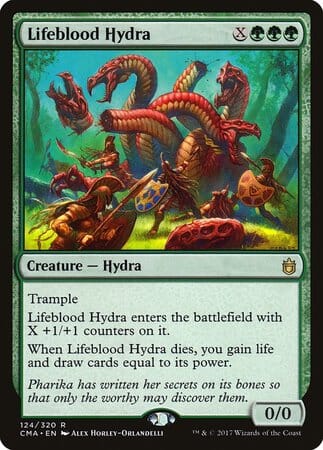 Lifeblood Hydra [Commander Anthology] MTG Single Magic: The Gathering  | Multizone: Comics And Games