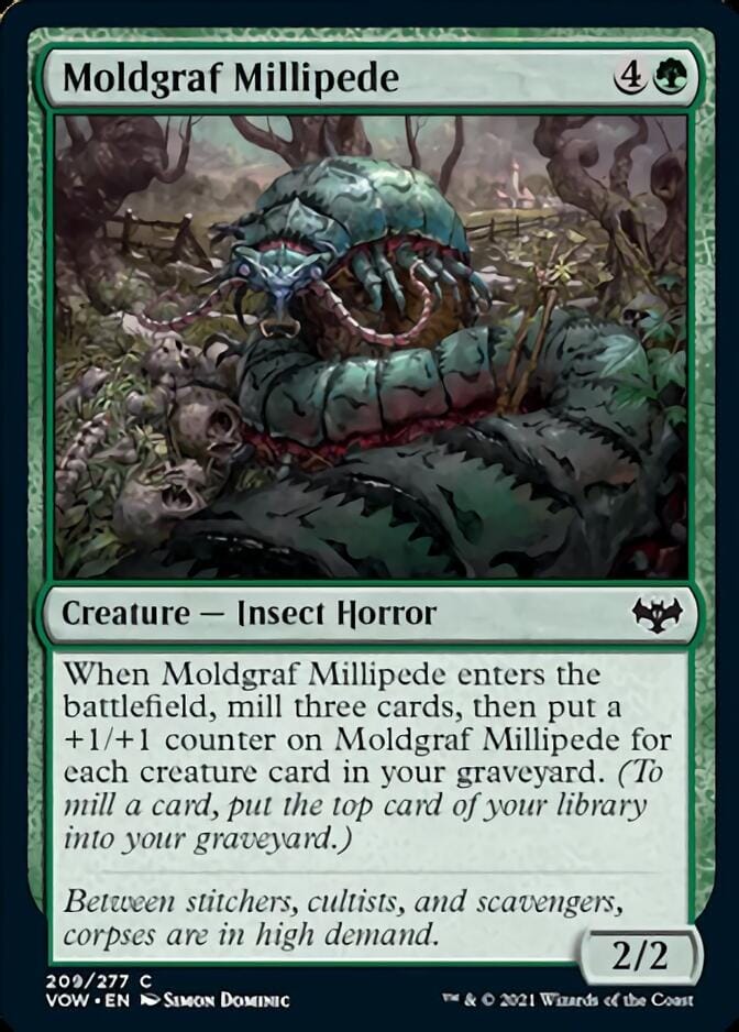 Moldgraf Millipede [Innistrad: Crimson Vow] MTG Single Magic: The Gathering  | Multizone: Comics And Games