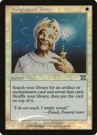 Enlightened Tutor [Arena League 2000] MTG Single Magic: The Gathering  | Multizone: Comics And Games