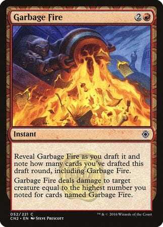 Garbage Fire [Conspiracy: Take the Crown] MTG Single Magic: The Gathering  | Multizone: Comics And Games