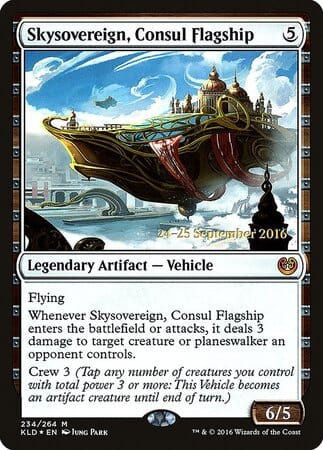Skysovereign, Consul Flagship [Kaladesh Promos] MTG Single Magic: The Gathering  | Multizone: Comics And Games