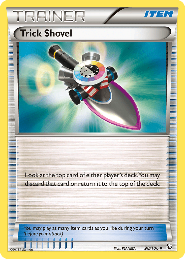 Trick Shovel (98/106) [XY: Flashfire] Pokemon Single Pokémon  | Multizone: Comics And Games