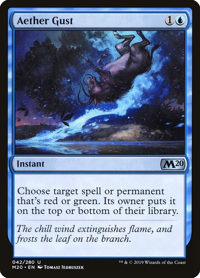 Aether Gust [Core Set 2020] MTG Single Magic: The Gathering  | Multizone: Comics And Games