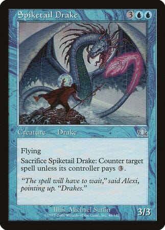 Spiketail Drake [Prophecy] MTG Single Magic: The Gathering  | Multizone: Comics And Games