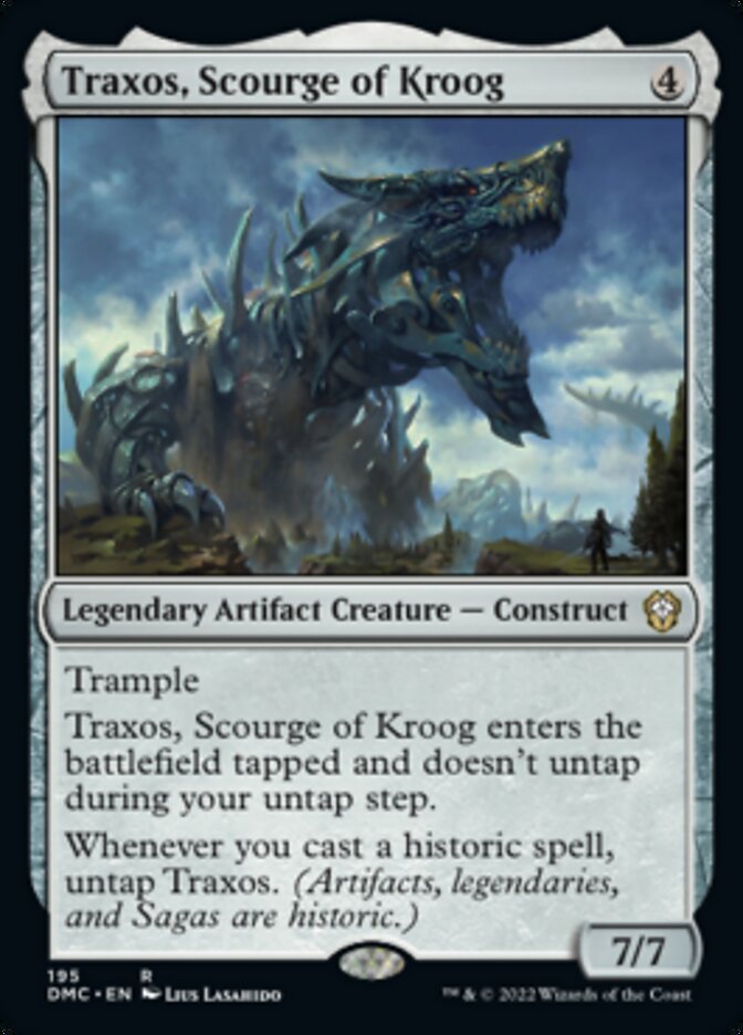 Traxos, Scourge of Kroog [Dominaria United Commander] | Multizone: Comics And Games