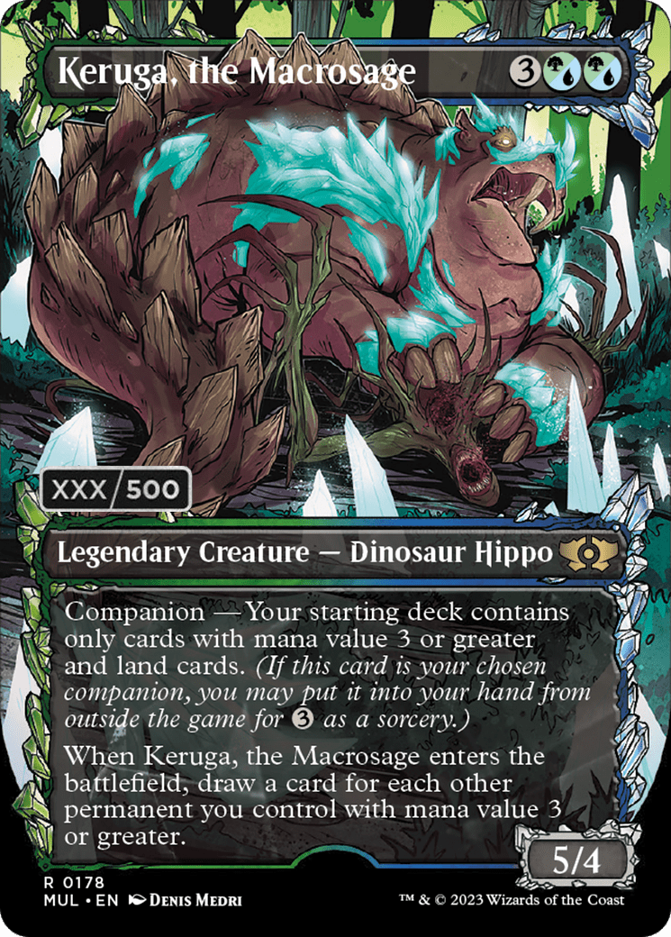 Keruga, the Macrosage (Serialized) [Multiverse Legends] MTG Single Magic: The Gathering  | Multizone: Comics And Games