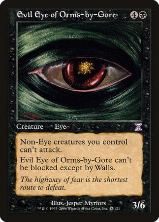 Evil Eye of Orms-by-Gore [Time Spiral Timeshifted] MTG Single Magic: The Gathering  | Multizone: Comics And Games