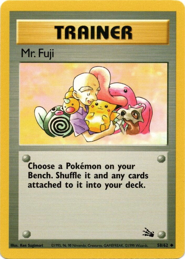 Mr. Fuji (58/62) [Fossil Unlimited] Pokemon Single Pokémon  | Multizone: Comics And Games