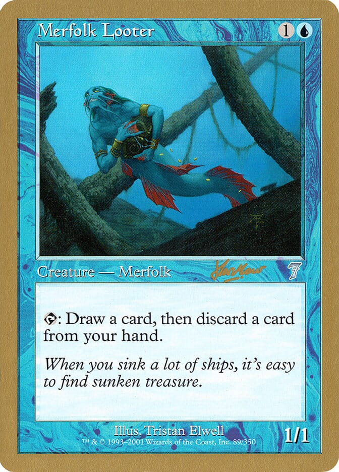 Merfolk Looter (Sim Han How) [World Championship Decks 2002] MTG Single Magic: The Gathering  | Multizone: Comics And Games