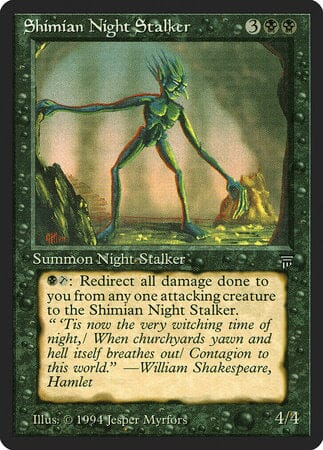Shimian Night Stalker [Legends] MTG Single Magic: The Gathering  | Multizone: Comics And Games
