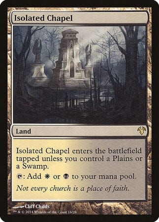 Isolated Chapel [Modern Event Deck 2014] MTG Single Magic: The Gathering  | Multizone: Comics And Games