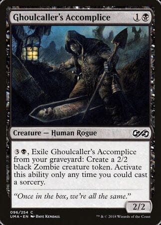 Ghoulcaller's Accomplice [Ultimate Masters] MTG Single Magic: The Gathering  | Multizone: Comics And Games