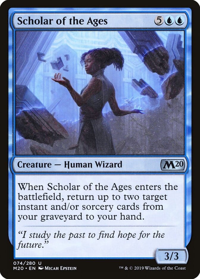 Scholar of the Ages [Core Set 2020] MTG Single Magic: The Gathering  | Multizone: Comics And Games