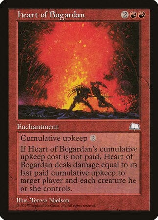 Heart of Bogardan [Weatherlight] MTG Single Magic: The Gathering  | Multizone: Comics And Games