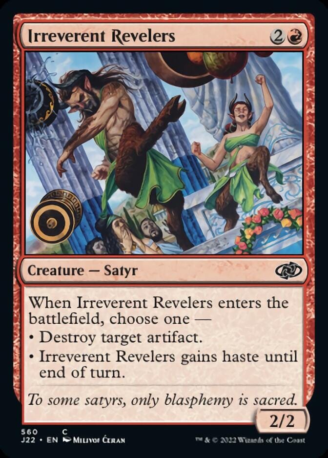 Irreverent Revelers [Jumpstart 2022] MTG Single Magic: The Gathering  | Multizone: Comics And Games