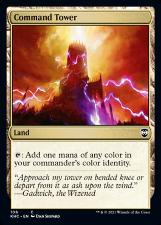 Command Tower [Kaldheim Commander] MTG Single Magic: The Gathering  | Multizone: Comics And Games