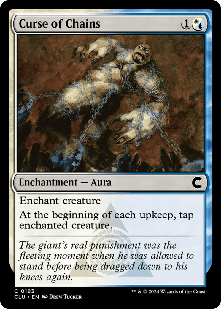 Curse of Chains [Ravnica: Clue Edition] MTG Single Magic: The Gathering  | Multizone: Comics And Games