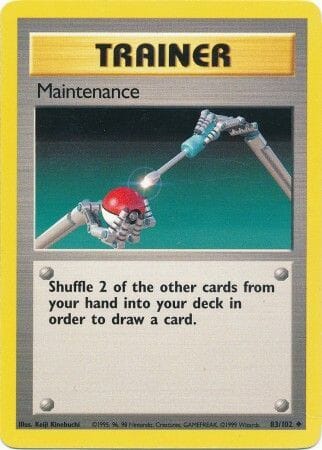 Maintenance (83/102) [Base Set Unlimited] Pokemon Single Pokémon  | Multizone: Comics And Games