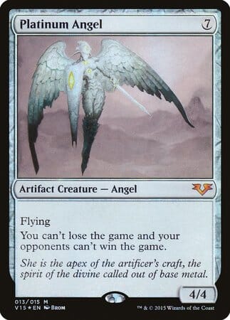 Platinum Angel [From the Vault: Angels] MTG Single Magic: The Gathering  | Multizone: Comics And Games