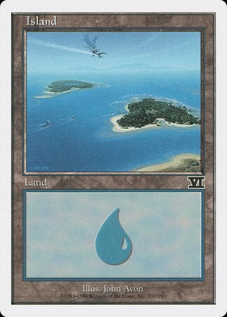 Island (337) [Classic Sixth Edition] MTG Single Magic: The Gathering  | Multizone: Comics And Games