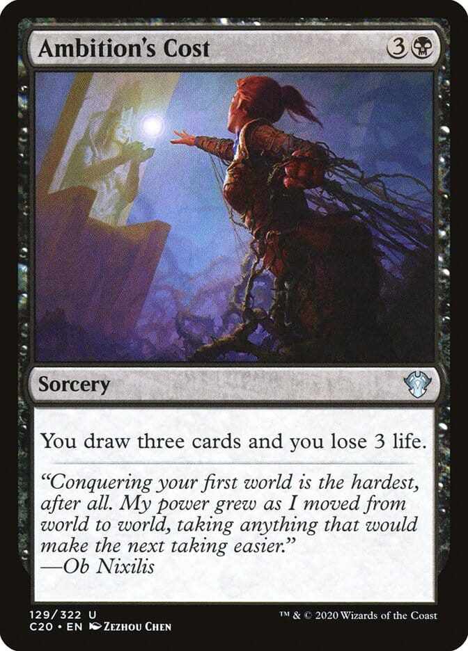 Ambition's Cost [Commander 2020] MTG Single Magic: The Gathering  | Multizone: Comics And Games