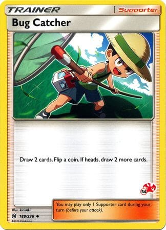 Bug Catcher (189/236) (Charizard Stamp #34) [Battle Academy 2020] Pokemon Single Pokémon  | Multizone: Comics And Games
