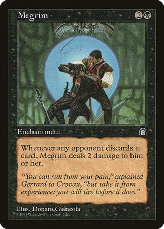 Megrim [Stronghold] MTG Single Magic: The Gathering  | Multizone: Comics And Games