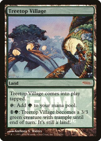 Treetop Village [Friday Night Magic 2004] MTG Single Magic: The Gathering  | Multizone: Comics And Games