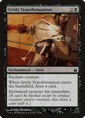 Grisly Transformation [Born of the Gods] MTG Single Magic: The Gathering  | Multizone: Comics And Games