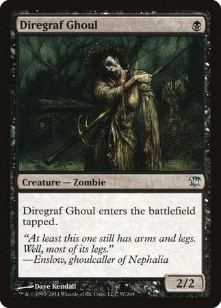 Diregraf Ghoul [Innistrad] MTG Single Magic: The Gathering  | Multizone: Comics And Games