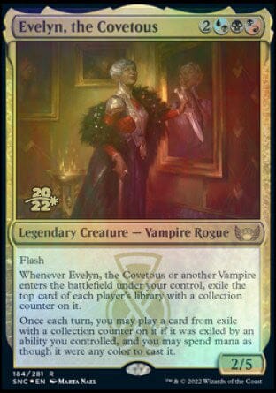 Evelyn, the Covetous [Streets of New Capenna Prerelease Promos] MTG Single Magic: The Gathering  | Multizone: Comics And Games
