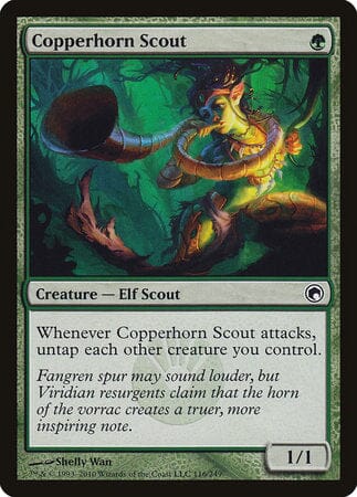 Copperhorn Scout [Scars of Mirrodin] MTG Single Magic: The Gathering  | Multizone: Comics And Games