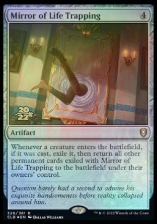 Mirror of Life Trapping [Commander Legends: Battle for Baldur's Gate Prerelease Promos] MTG Single Magic: The Gathering  | Multizone: Comics And Games