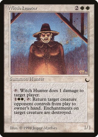Witch Hunter [The Dark] MTG Single Magic: The Gathering  | Multizone: Comics And Games