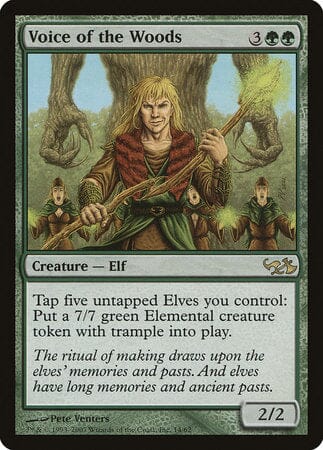Voice of the Woods [Duel Decks: Elves vs. Goblins] MTG Single Magic: The Gathering  | Multizone: Comics And Games