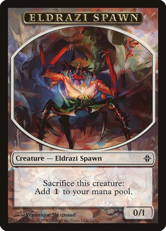 Eldrazi Spawn (1c/5) [Rise of the Eldrazi Tokens] MTG Single Magic: The Gathering  | Multizone: Comics And Games