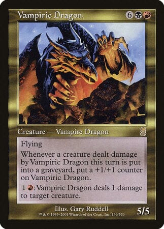 Vampiric Dragon [Odyssey] MTG Single Magic: The Gathering  | Multizone: Comics And Games