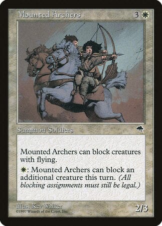 Mounted Archers [Tempest] MTG Single Magic: The Gathering  | Multizone: Comics And Games
