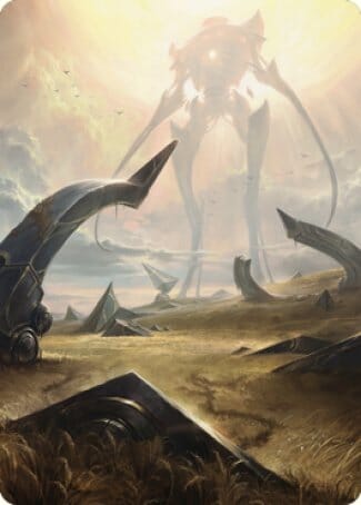 Plains (1) Art Card [The Brothers' War Art Series] MTG Single Magic: The Gathering  | Multizone: Comics And Games