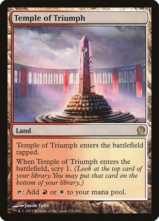Temple of Triumph [Theros] MTG Single Magic: The Gathering  | Multizone: Comics And Games