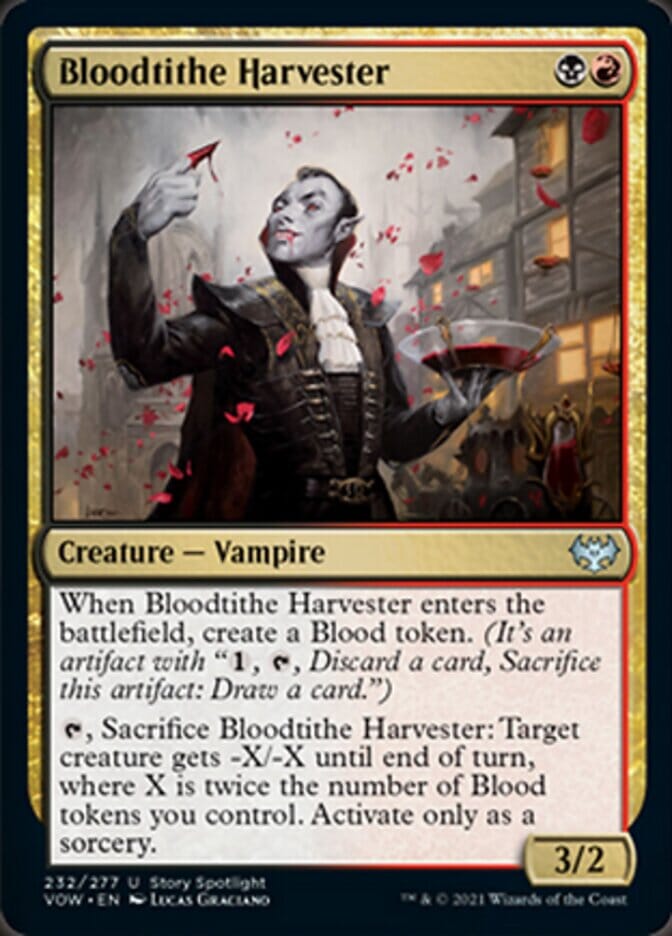 Bloodtithe Harvester [Innistrad: Crimson Vow] MTG Single Magic: The Gathering  | Multizone: Comics And Games