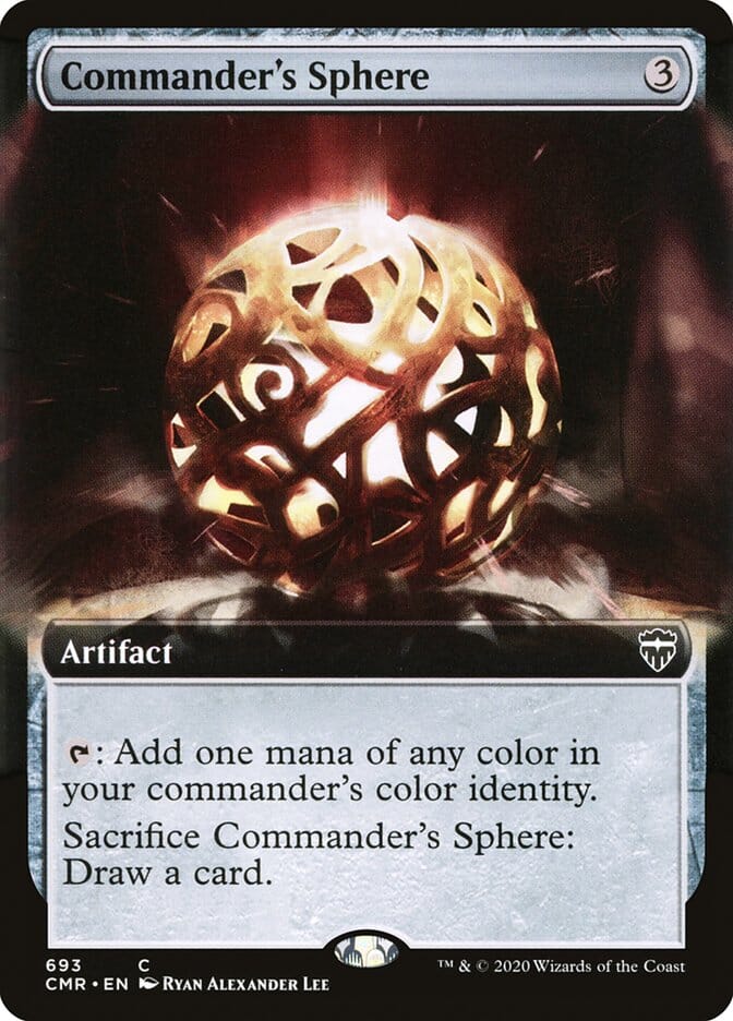 Commander's Sphere (Extended) [Commander Legends] MTG Single Magic: The Gathering  | Multizone: Comics And Games