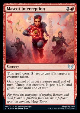 Mascot Interception [Strixhaven: School of Mages] MTG Single Magic: The Gathering  | Multizone: Comics And Games