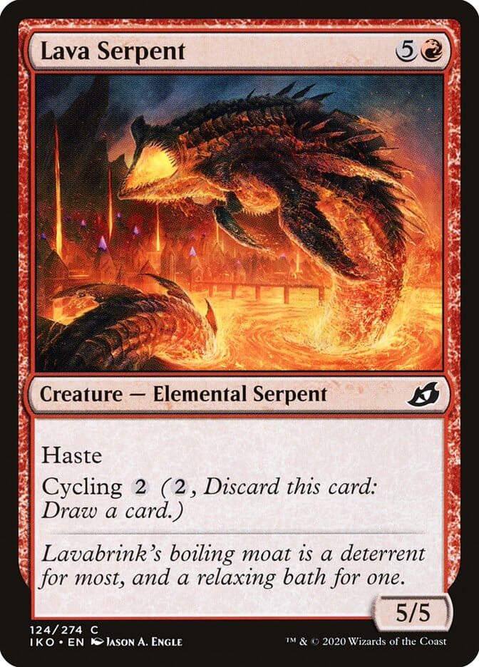 Lava Serpent [Ikoria: Lair of Behemoths] MTG Single Magic: The Gathering  | Multizone: Comics And Games