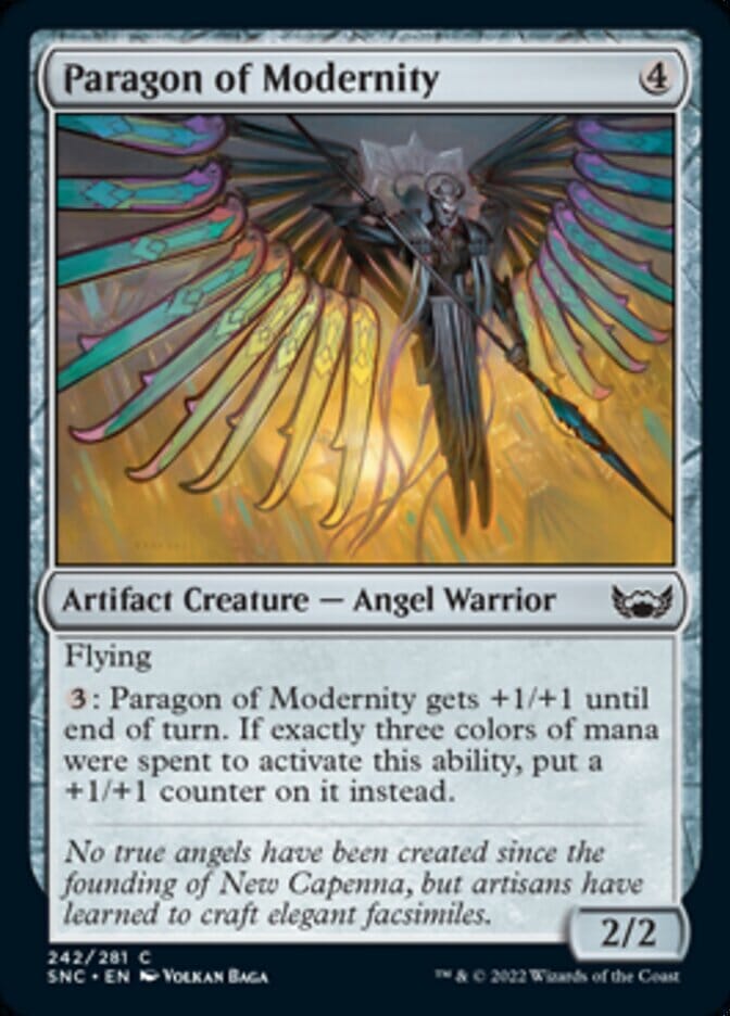 Paragon of Modernity [Streets of New Capenna] MTG Single Magic: The Gathering  | Multizone: Comics And Games