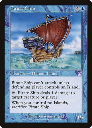 Pirate Ship [Time Spiral Timeshifted] MTG Single Magic: The Gathering  | Multizone: Comics And Games