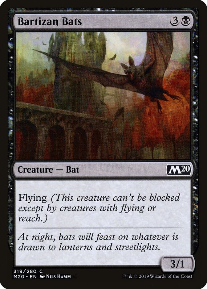 Bartizan Bats [Core Set 2020] MTG Single Magic: The Gathering  | Multizone: Comics And Games